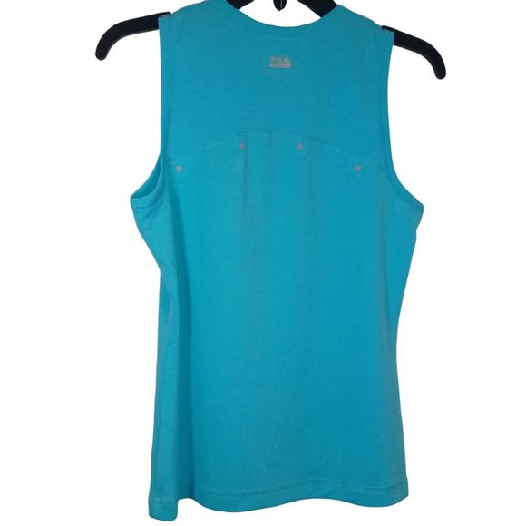 Bundle "3 x $20" Fila Sport Women's Turquoise Athletic Running Summer Tank Top - Picture 2 of 4